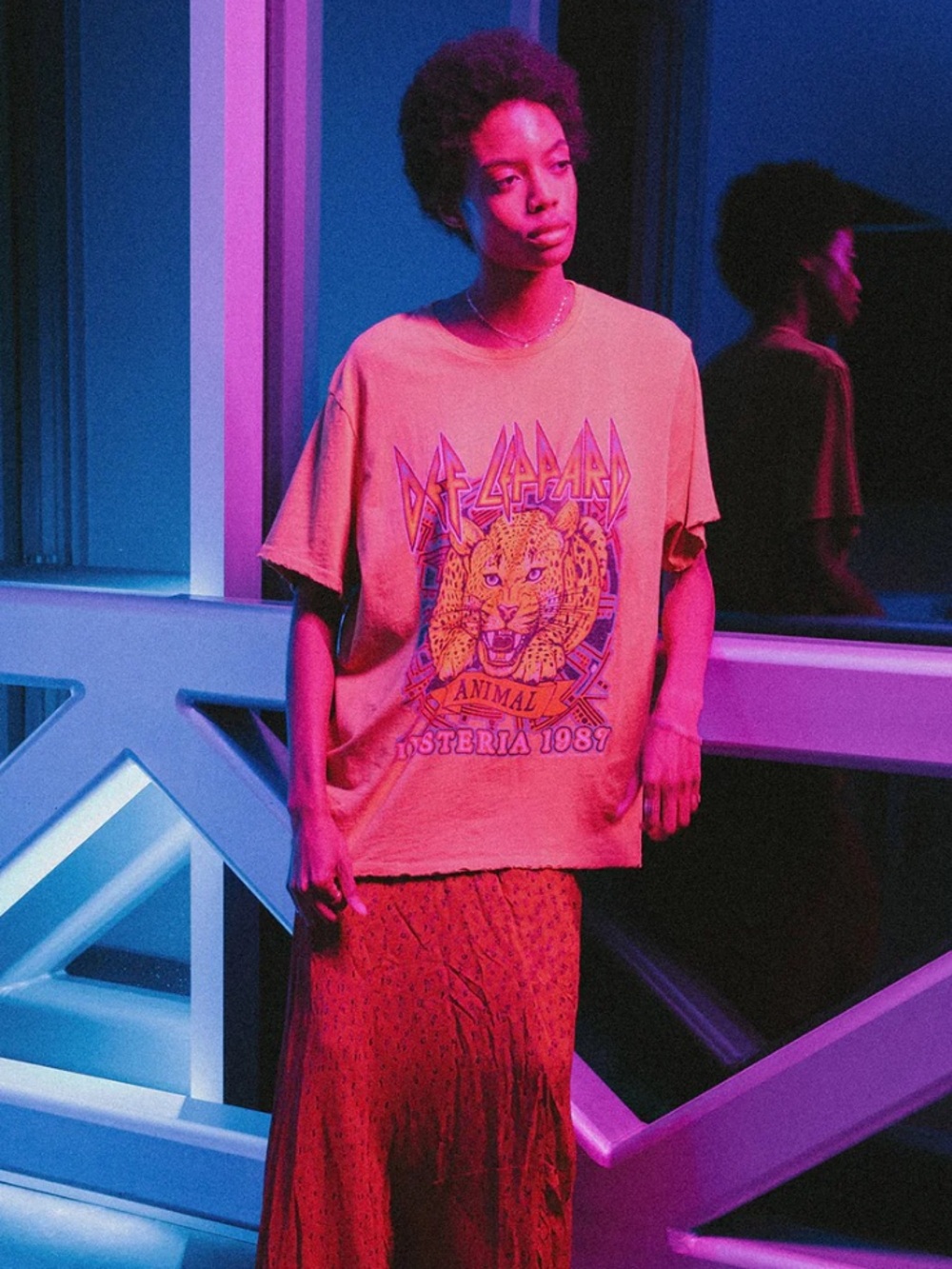 Junk Food Clothing Pink Graphic Tee
